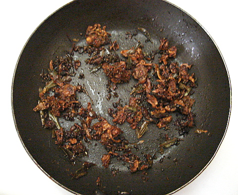 Seasoning using vadagams for kuzhambhu and keerai varieties